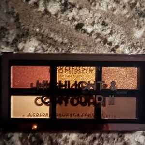 Highlight & Contour Eyeshadow Palette — Gold and Bronze Shades